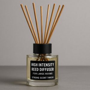 High Intensity Reed Diffuser for Large Rooms Strong Scent Throw
